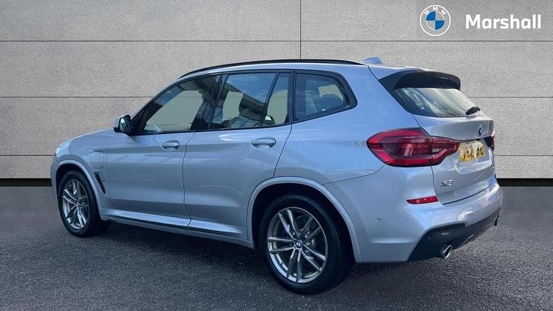 Used BMW X3 M Sport 292 HP (214 kW) 2021 Glacier silver metallic SUV
