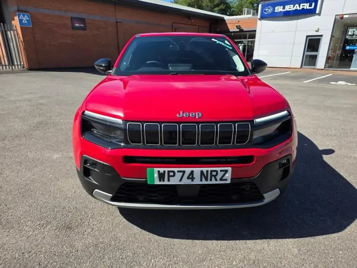 Used Jeep Avenger EV Summit 113 kW (154 HP) 2025 Red SUV