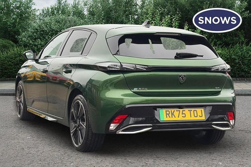 Used Peugeot e-308 GT 114 kW (156 HP) 2025 Green Hatchback