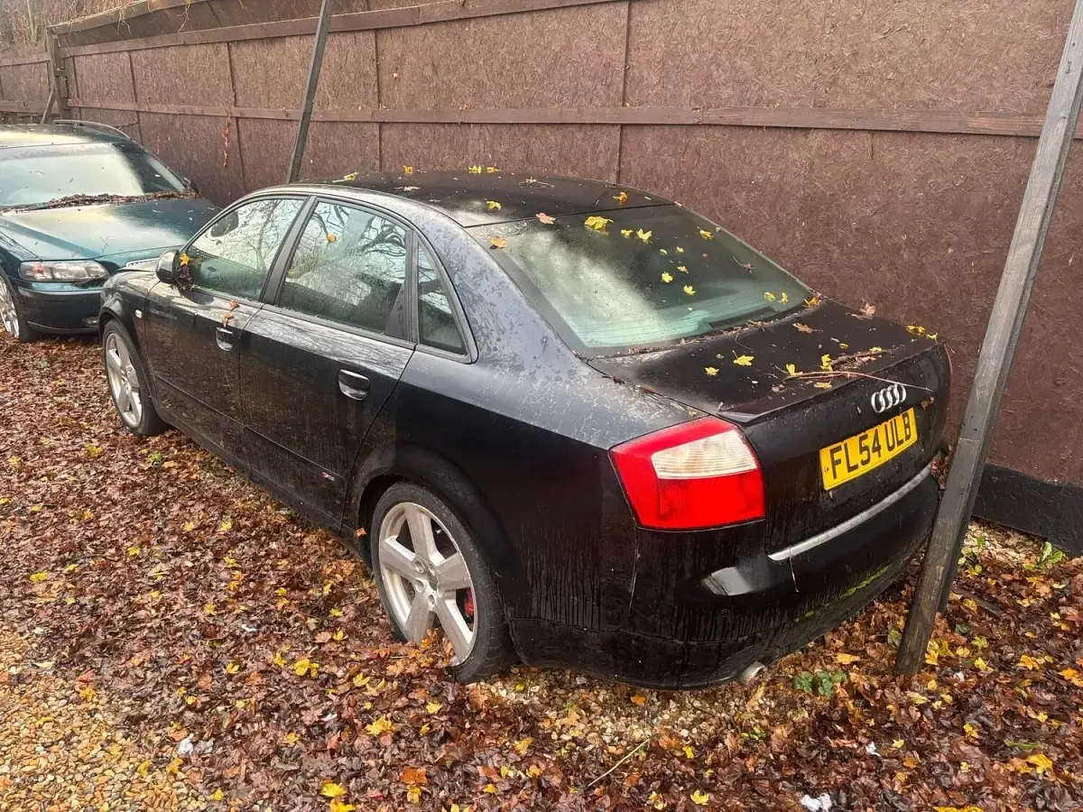 Used Audi A4 S-Line 190 HP (139 kW) 2004 Black Sedan