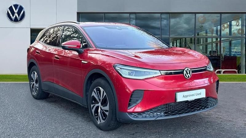 New VW ID.4 Pure 210 kW (286 HP) 2025 Kings red premium metallic SUV