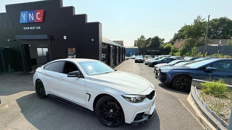 White Used 2020 BMW 420 M Sport Coupe | £19,991 (Fair price) - Image 1/4