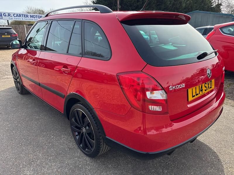 Used Skoda Fabia Monte Carlo 2014 Red Estate