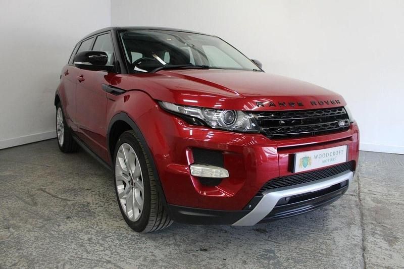 Used Land Rover Range Rover evoque Dynamic 190 HP (139 kW) 2012 Red SUV