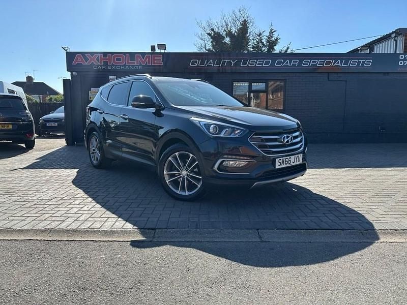 Used Hyundai Santa Fe Premium SE 200 HP (147 kW) 2017 Black SUV