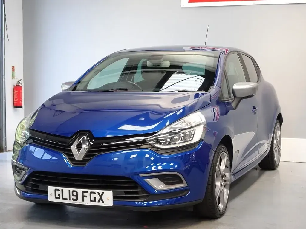 Used Renault Clio GT-Line 90 HP (66 kW) 2019 Blue Hatchback