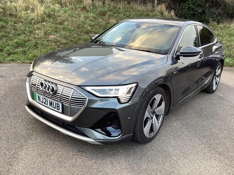 Grey Used 2021 Audi e-tron S-Line SUV | £21,000 (Super price) - Image 1/4