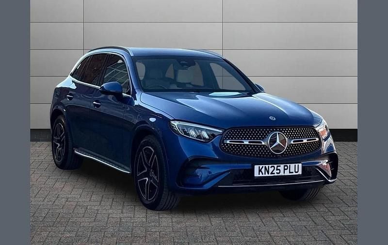 Used Mercedes GLC300e AMG line 254 HP (186 kW) 2025 Blue SUV