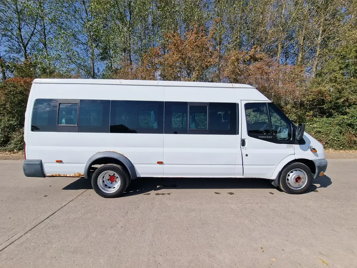 Used Ford Transit 140 HP (102 kW) 2008 White Van