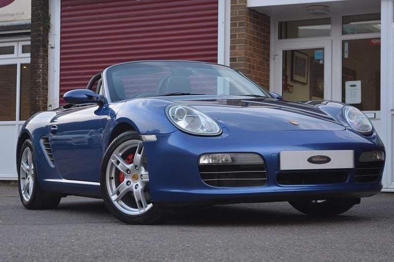 Used Porsche Boxster 280 HP (205 kW) 2005 Blue Cabriolet