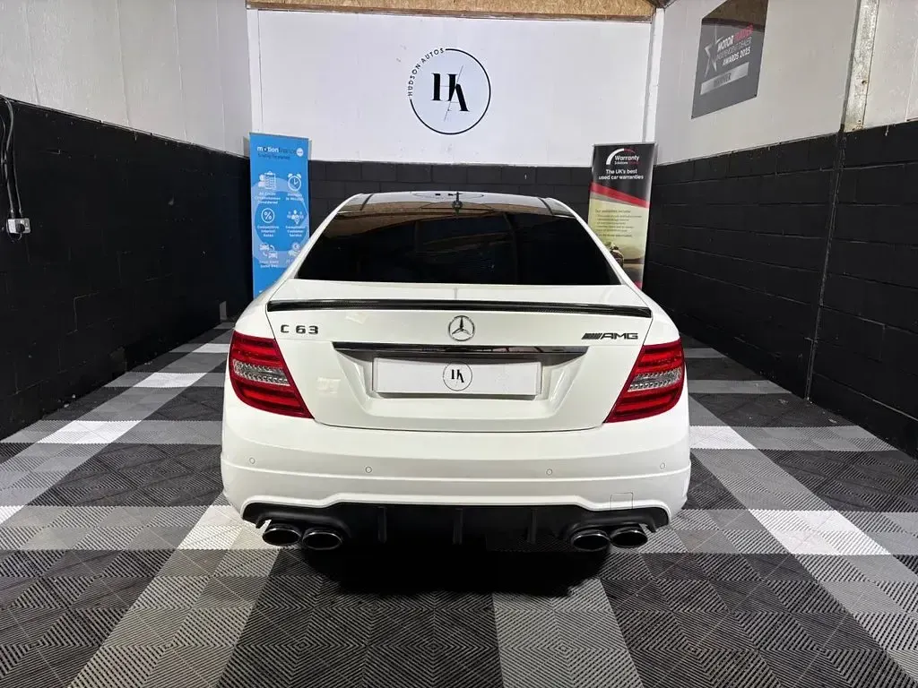 Used Mercedes C63 AMG AMG 2013 White Coupe