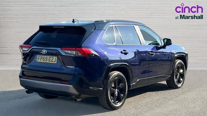 Used Toyota RAV4 Hybrid 222 HP (163 kW) 2020 Blue SUV