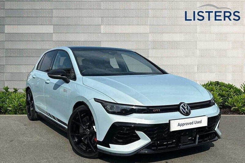 Crystal ice blue Used 2025 VW Golf VIII GTI Clubsport Hatchback | £43,990 - Image 1/4