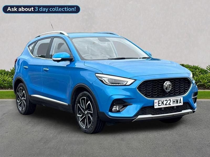 Blue Used 2022 MG ZS Exclusive Sedan | £14,934 (Fair price) - Image 1/4