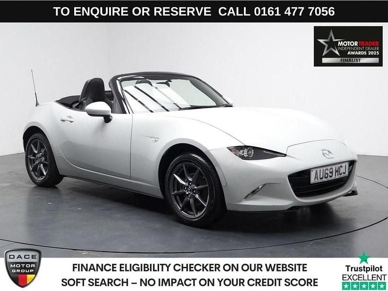 Silver Used 2019 Mazda MX5 Cabriolet | £15,440 (Fair price) - Image 1/3