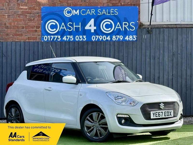 Used Suzuki Swift SZ-T 2017 White Hatchback