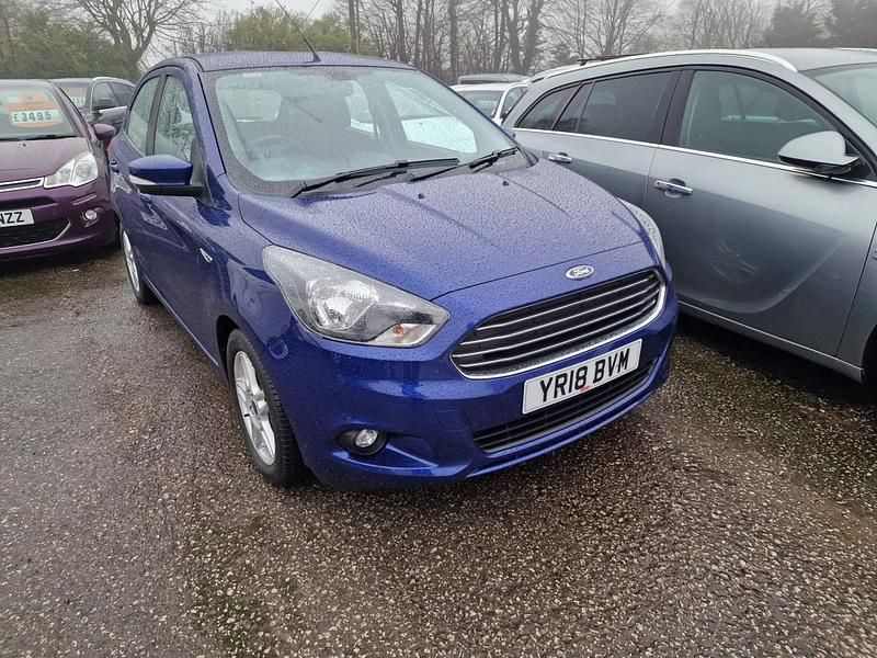 Used Ford Ka Plus Zetec 2018 Blue Hatchback