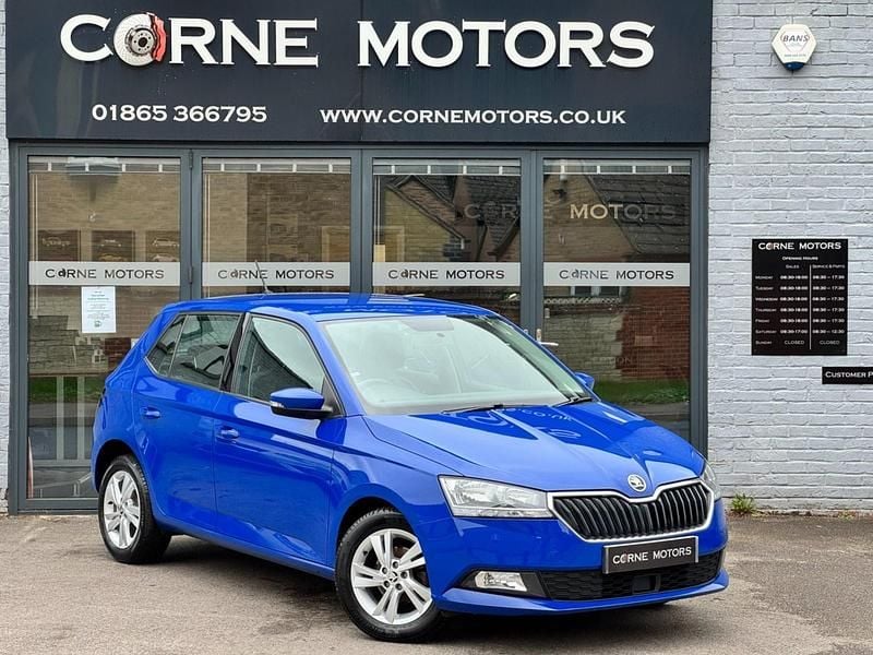 Blue Used 2020 Skoda Fabia SE Hatchback | £7,790 (Fair price) - Image 1/4