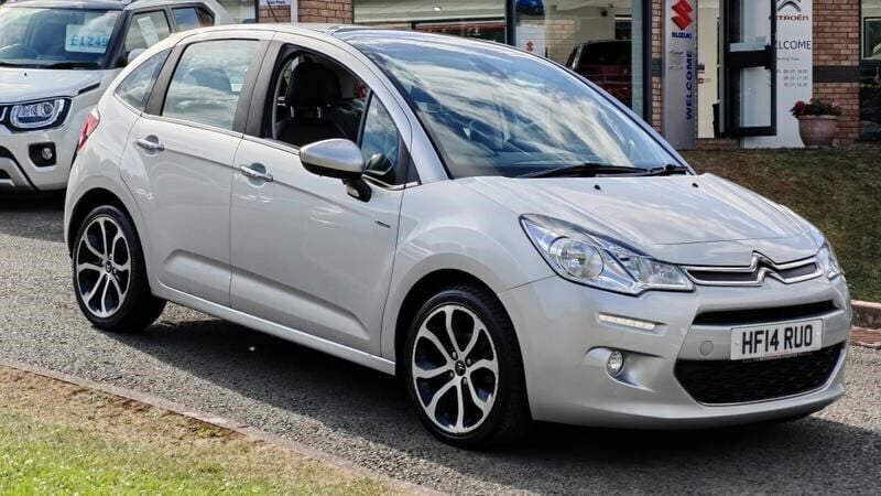 Silver Used 2014 Citroën C3 Exclusive Hatchback | £7,495 (Fair price) - Image 1/4