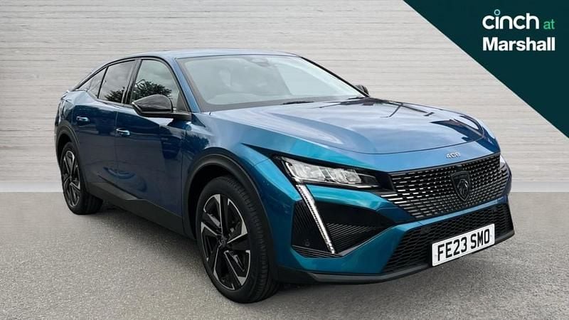 Blue Used 2023 Peugeot 408 Allure Premium Sedan | £19,669 (Good price) - Image 1/4