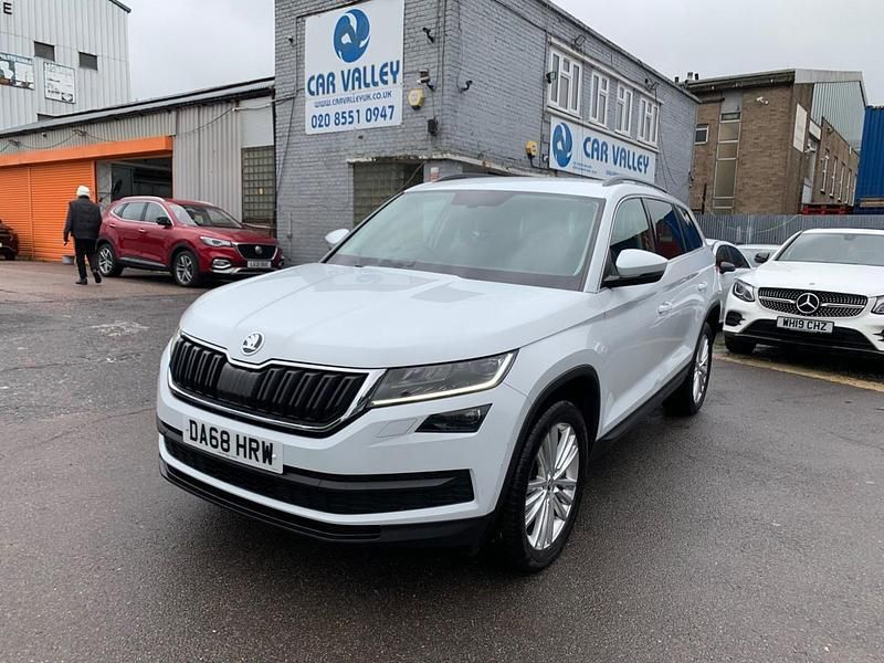 White Used 2018 Skoda Kodiaq SE L SUV | £18,000 (Fair price) - Image 1/4