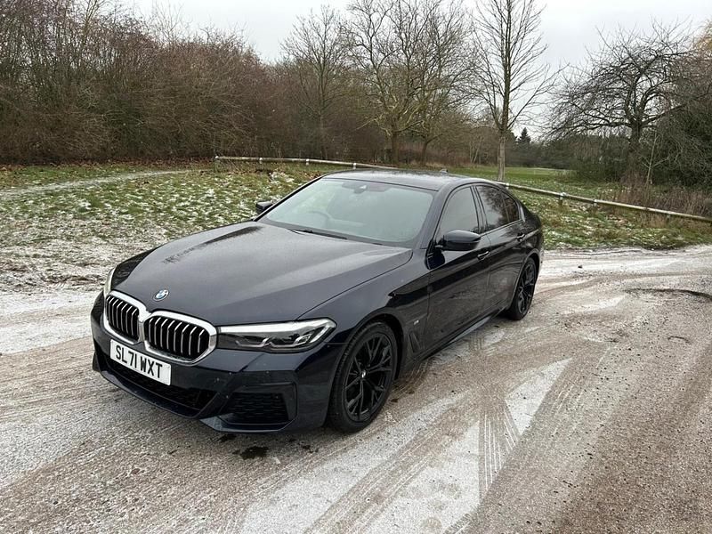 Used BMW 520 M Sport 2021 Black Sedan