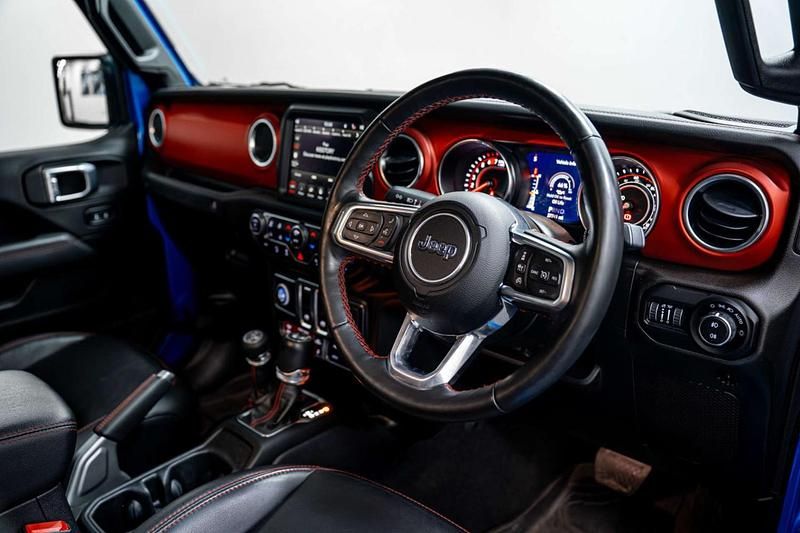 Used Jeep Wrangler Rubicon 272 HP (200 kW) 2022 Hydro blue pearl coat SUV