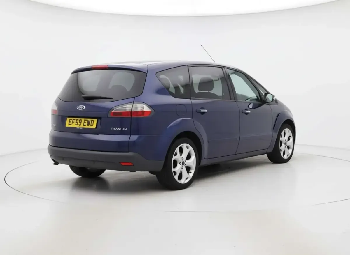 Begagnad Ford S-MAX Titanium 2009 Blå Minibuss