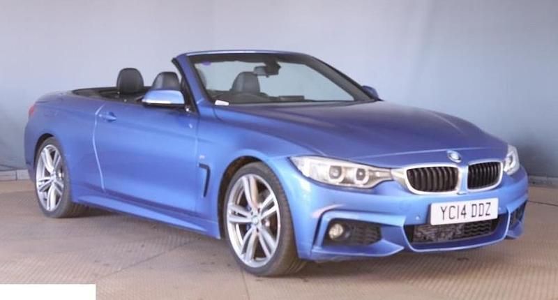 Blue Used 2014 BMW 420 M Sport Cabriolet | £11,495 (Fair price) - Image 1/2