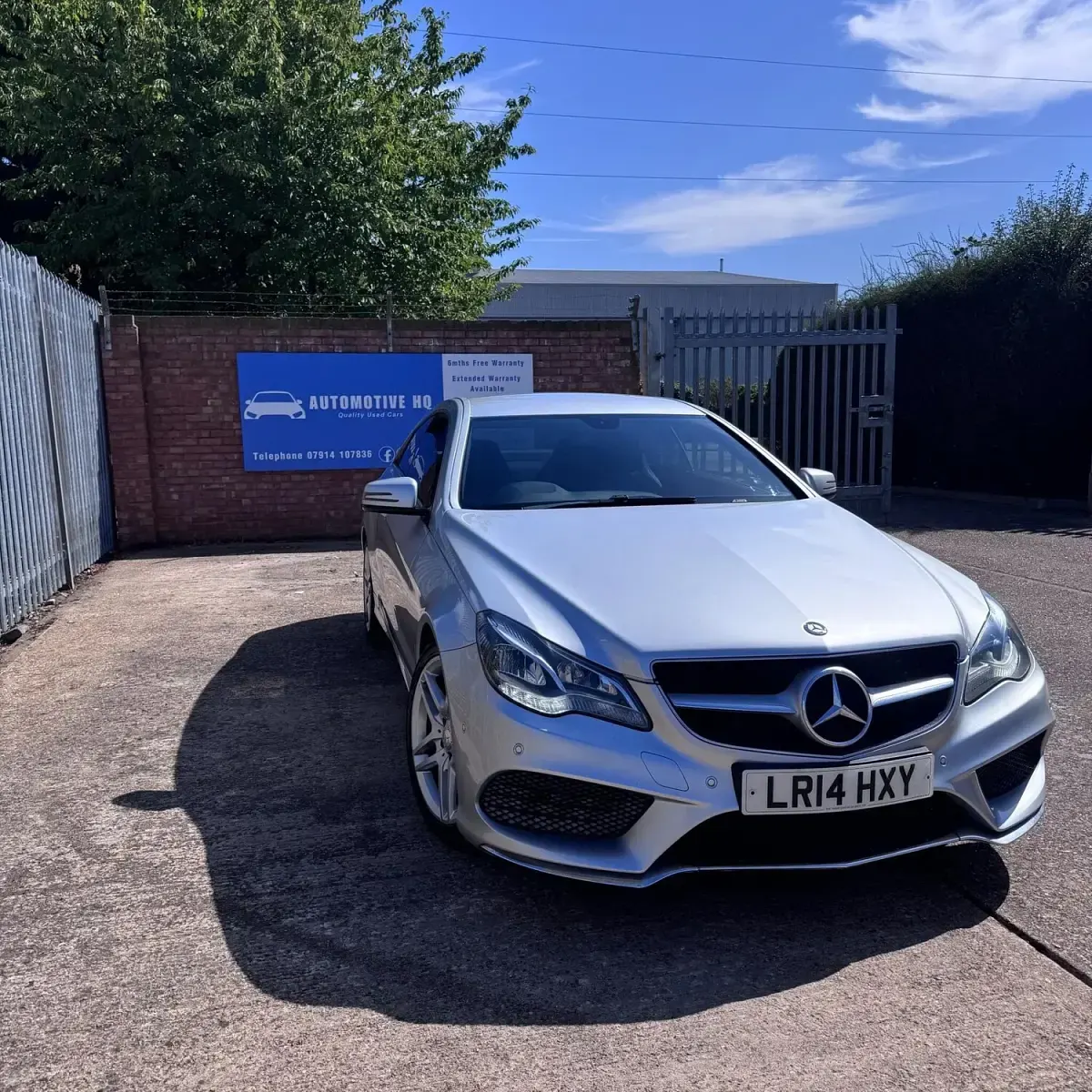 Used Mercedes E220 AMG 2014 Silver Coupe