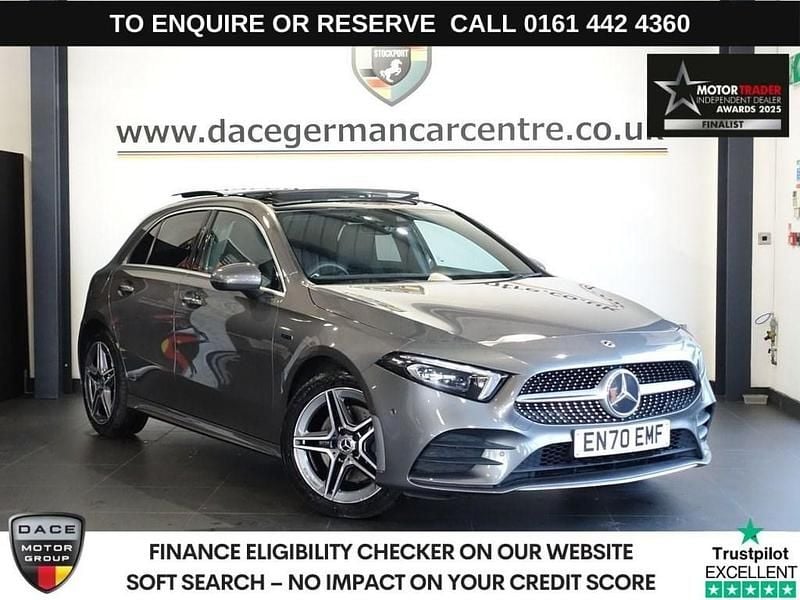 Grey Used 2021 Mercedes A250 AMG line Hatchback | £17,590 (A bit pricey) - Image 1/3
