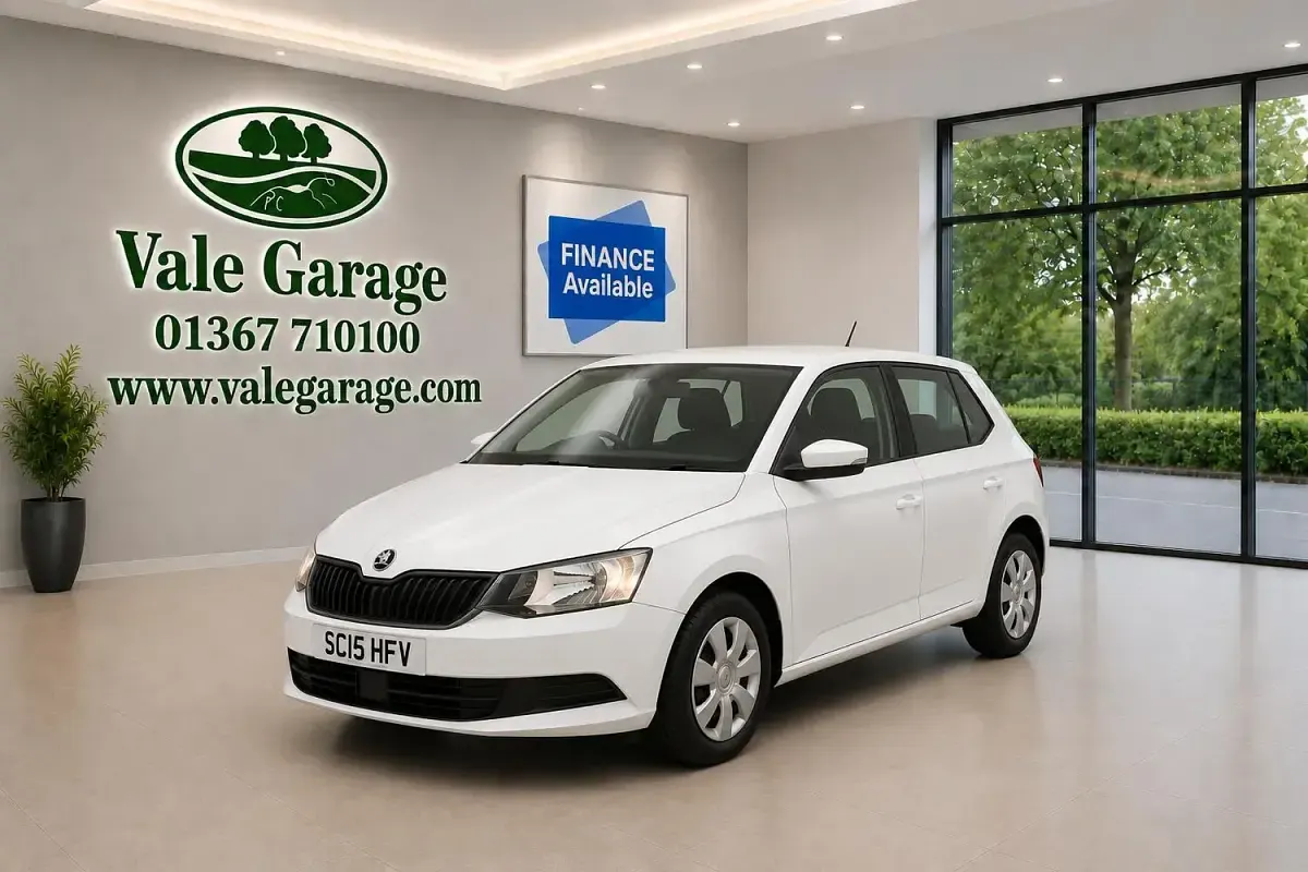 Used Skoda Fabia 2015 White Hatchback