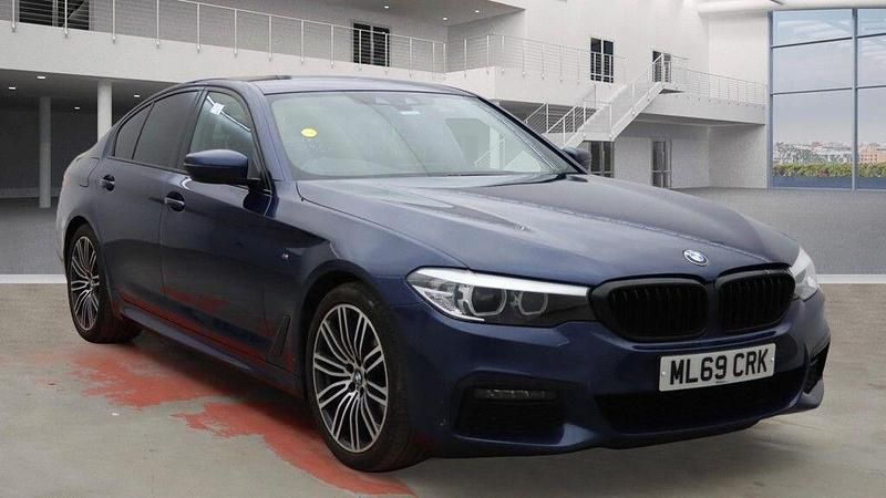 Used BMW 520 M Sport 2019 Blue Sedan