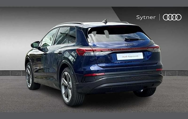 Used Audi Q4 e-tron Black Edition 210 kW (286 HP) 2025 Blue SUV