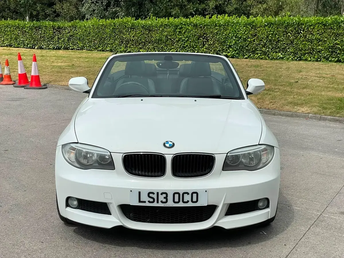Used BMW 118 Cabriolet M Sport 2013 White Cabriolet