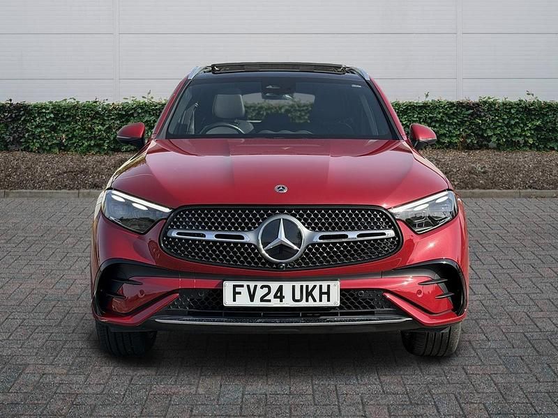 Used Mercedes GLC300e AMG Line Premium Plus 2024 Manufaktur patagonia red SUV