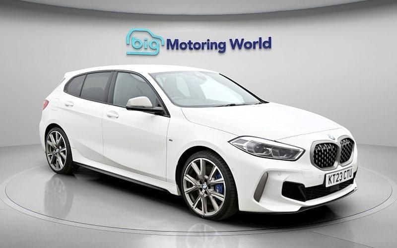 Used BMW M135 306 HP (225 kW) 2023 White Hatchback