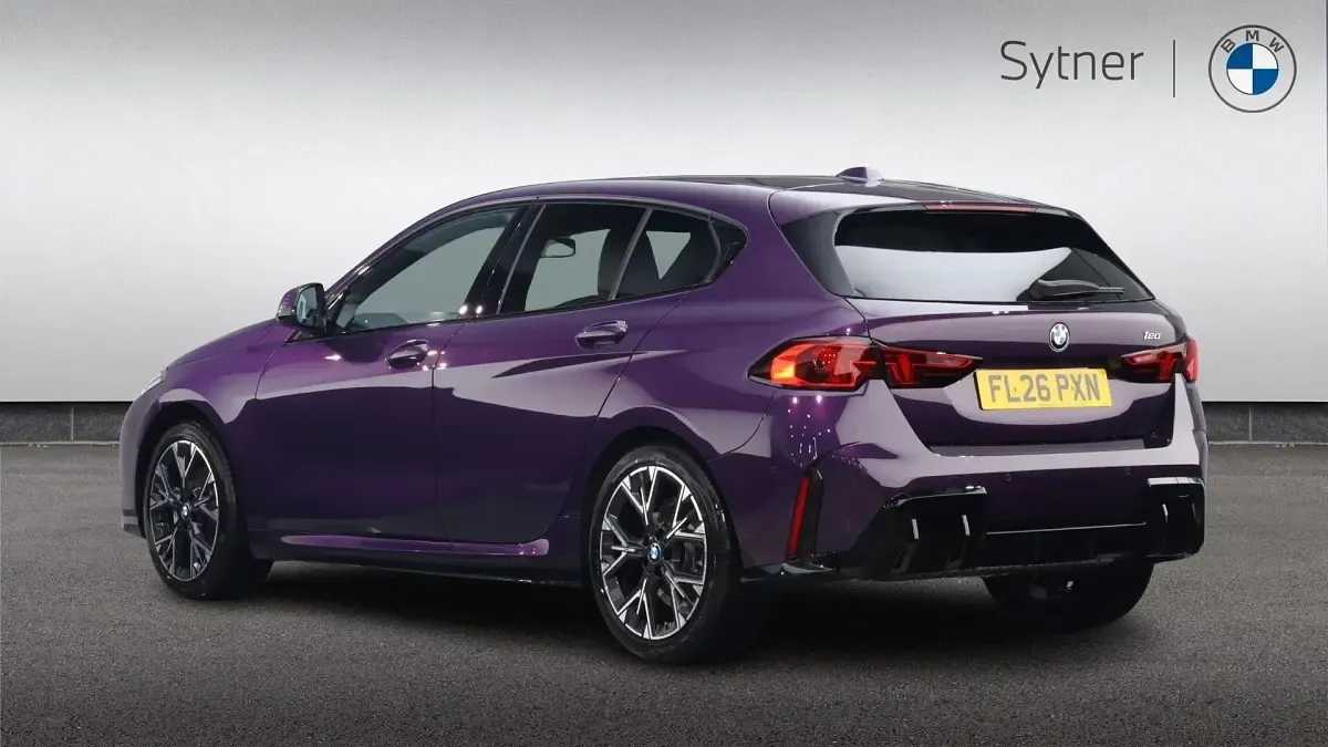 Used BMW 120 M Sport 168 HP (123 kW) 2026 Purple Hatchback