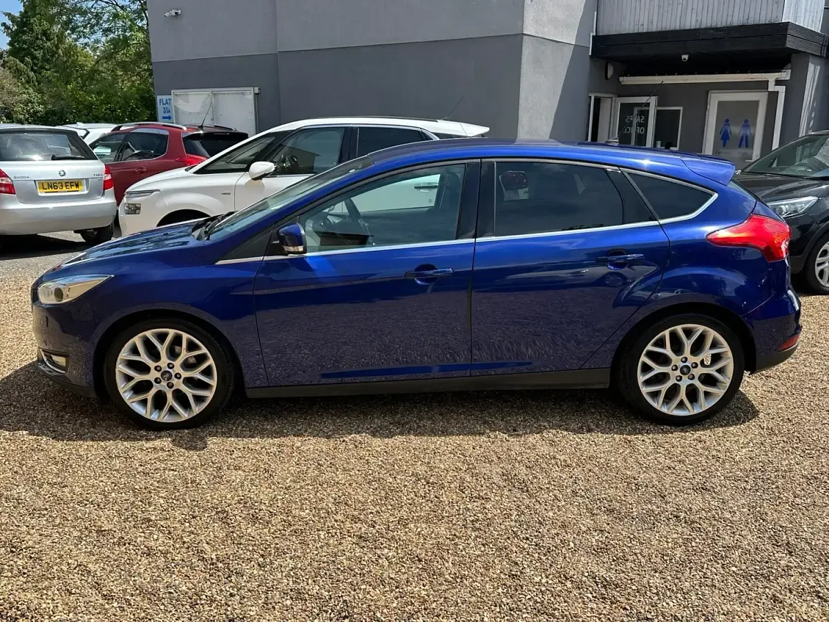 Used Ford Focus Titanium X 2015 Blue Hatchback