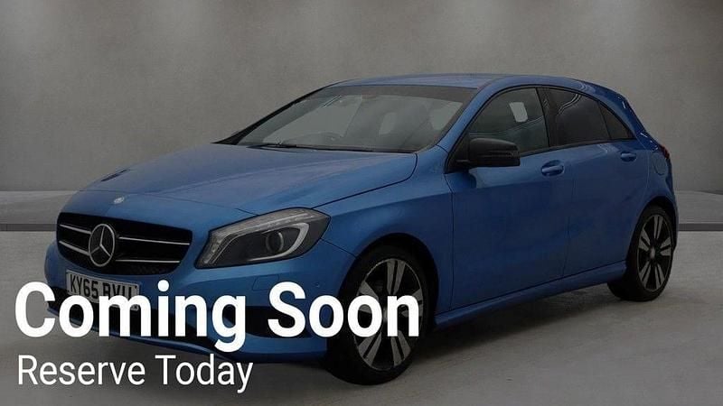 Used Mercedes A200 2015 Blue Hatchback