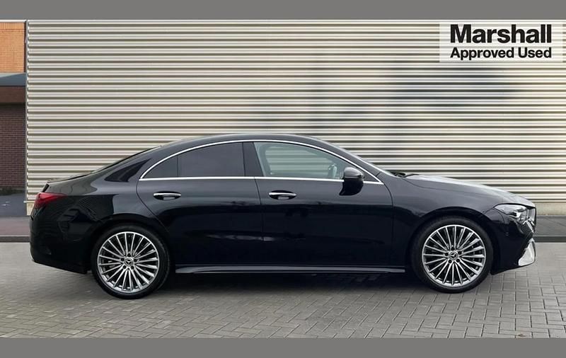 Used Mercedes CLA200 AMG Line Premium 161 HP (118 kW) 2025 Black Coupe