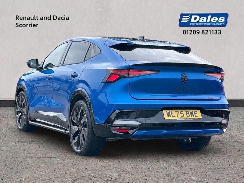 New Renault Rafale Iconic Esprit Alpine 2026 Summit blue SUV