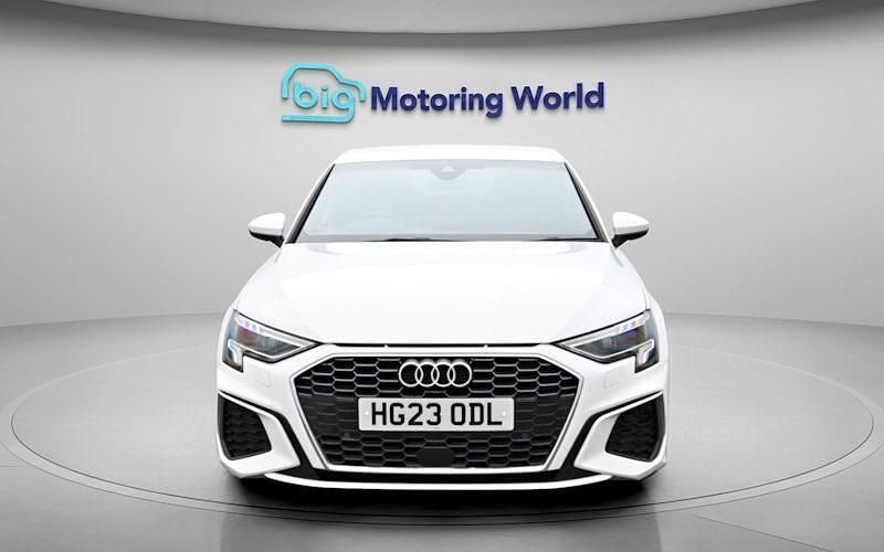 Used Audi A3 Sportback S-Line 150 HP (110 kW) 2023 White Hatchback