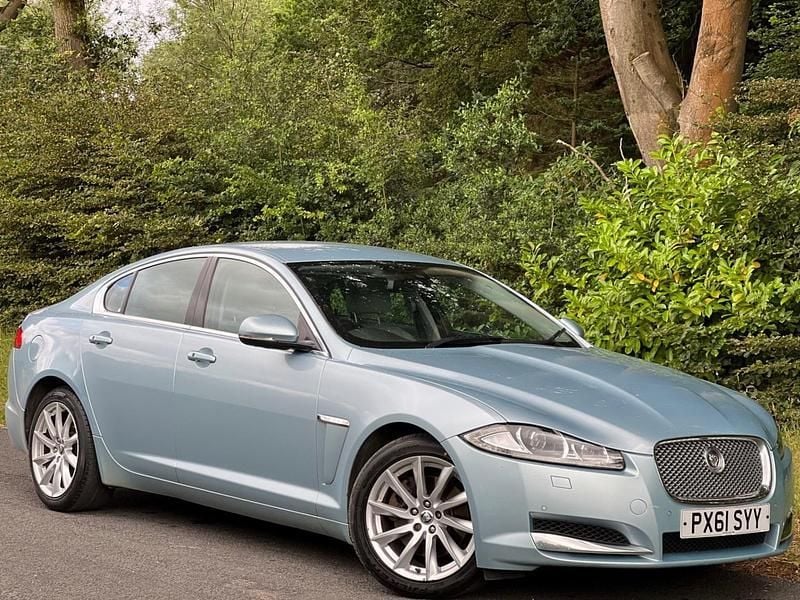 Blue Used 2011 Jaguar XF Premium Luxury Sedan | £2,995 (Good price) - Image 1/4