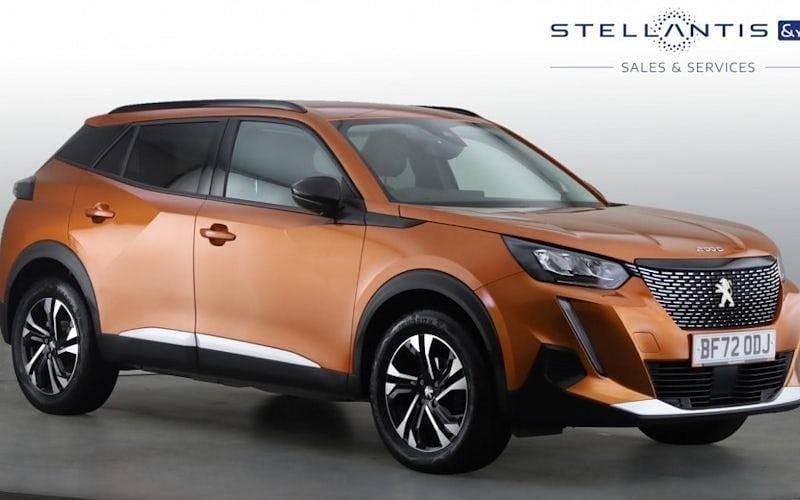 Orange Used 2022 Peugeot 2008 Allure+ SUV | £13,896 (Fair price) - Image 1/4