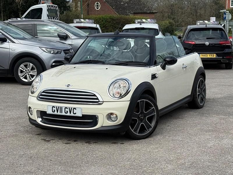 Used Mini Cooper Cabriolet 2011 White Cabriolet