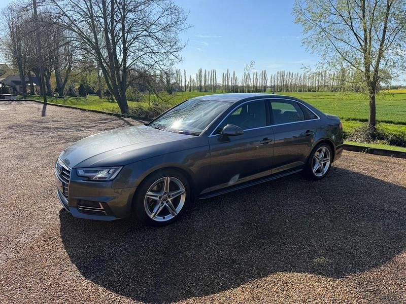 Used Audi A4 S-Line 150 HP (110 kW) 2017 Grey Sedan