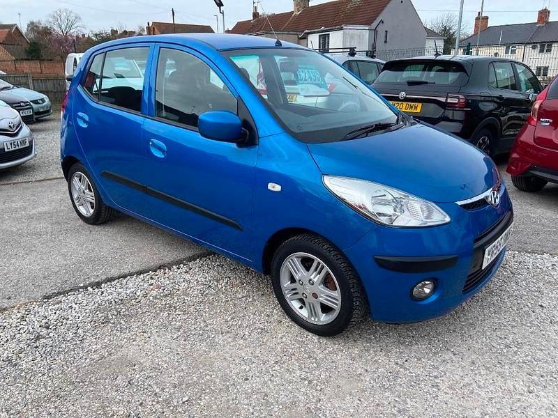 Used Hyundai i10 Comfort 78 HP (57 kW) 2009 Blue Hatchback