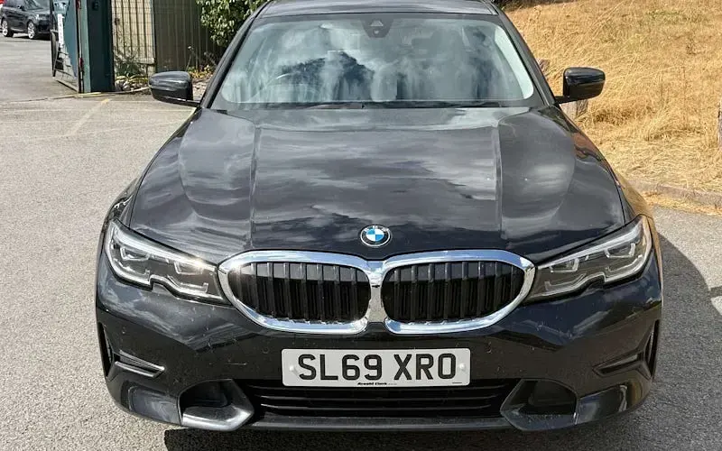 Used BMW 330e Sport Line 292 HP (214 kW) 2019 Black Sedan
