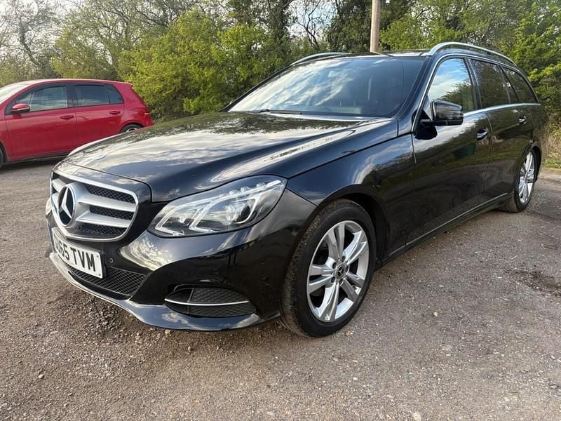 Used Mercedes E220 Premium 2015 Black Estate